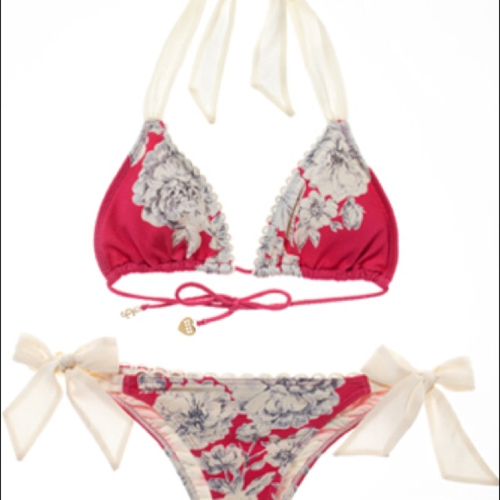 ISO Juicy Couture Tea Rose Bikini